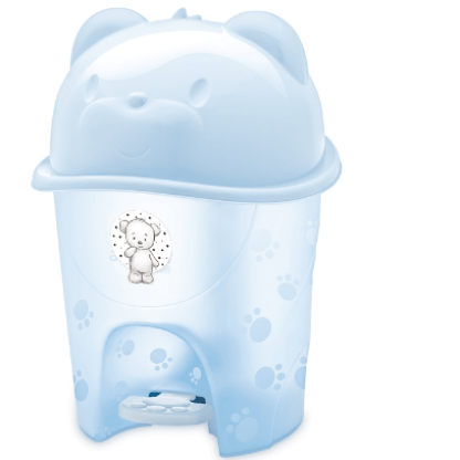 LIXEIRA INFANTIL COM PEDAL - 6,5 LITROS # 0816 - CAJOVIL
