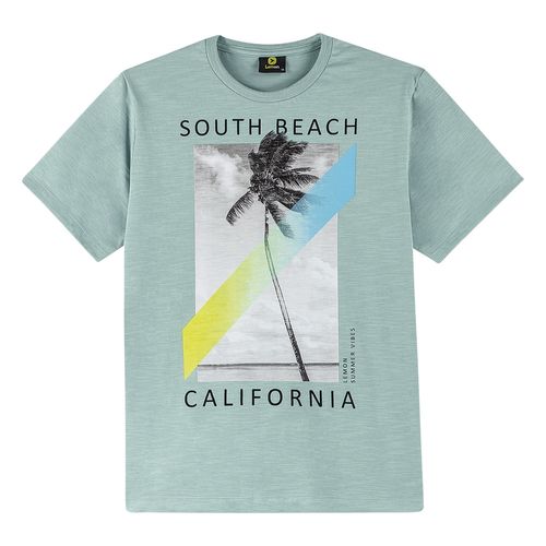 CAMISETA MASCULINA - INFANTIL - TAMANHO  10 AO 16 # 81364 - LEMON