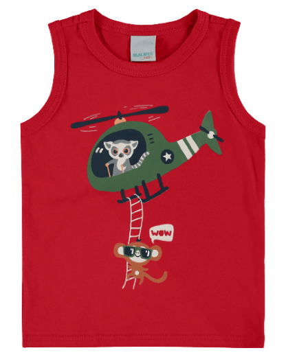 REGATA TRADICIONAL- INFANTIL - TAMANHO 4 AO 8 # 1000097325 - MALWEE MALHAS LTDA