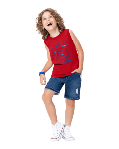 REGATA TRADICIONAL- INFANTIL - TAMANHO 10 AO 16 # 1000097348 - MALWEE MALHAS LTDA