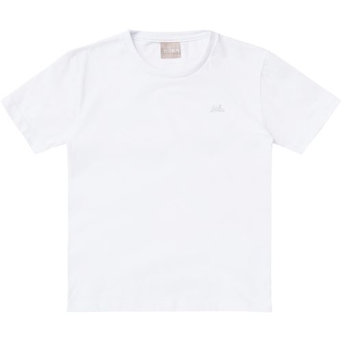 CAMISETA - MASCULINA -  TAMANHO 10 AO 14 # 14388 - MILON