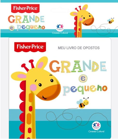 LIVRO FISHER PRICE - OPOSTOS GRANDE E PEQUENO # 90380 - CIRANDA CULTURAL