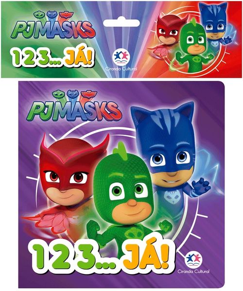 LIVRO PJ MASKS 1 2 3... JÁ # 84020 - CIRANDA CULTURAL