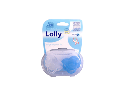 CHUPETA STAR DIA E NOITE SILICONE ORTO T.1 - 2 UNIDADES # 5814-02-M - LOLLY BABY