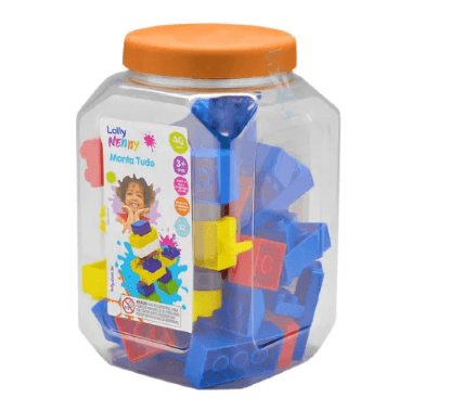 MONTA TUDO - 40 PEÇAS # 7601-00 - LOLLY BABY