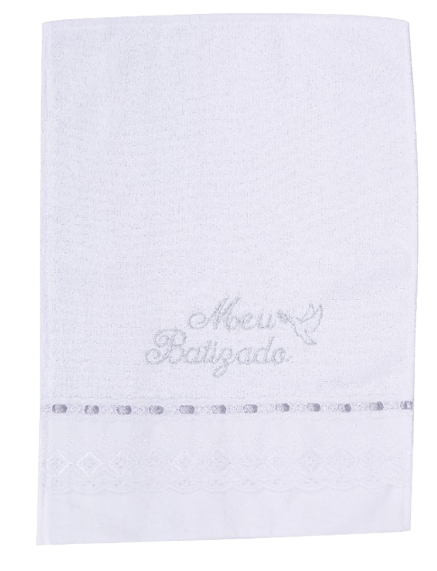 TOALHA MEU BATIZADO  #3759 - MINASREY