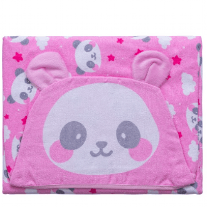 TOALHA COM CAPUZ ESTAMPADA - BABY JOY # 760041 - INCOMFRAL