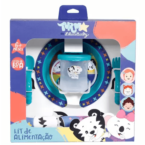 KIT ALIMENTAÇÃO - TURMA DA LILICA # 03700 - DERMIWIL BABY GO