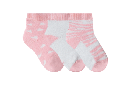 MEIA BEBÊ ATOLHADA FEMININO - TAMANHO 13-16 RN # 65002 - RIKAM