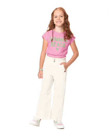 BLUSA CROPPED - INFANTIL- TAMANHO  10 AO 18 # 1000097209 - MALWEE MALHAS LTDA