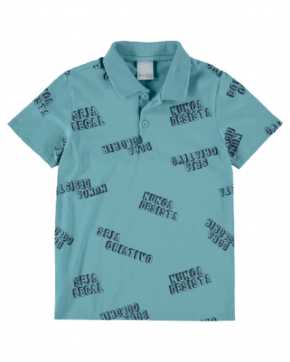 CAMISA POLO - TRADICIONAL - MASCULINA - TAMANHO  4 AO 8 # 1000089360 - MALWEE MALHAS LTDA