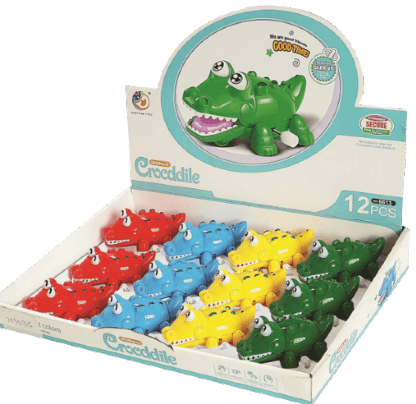 DISPLAY CROCODILOS - 12 UNIDADES # 310500905 - COLORIA