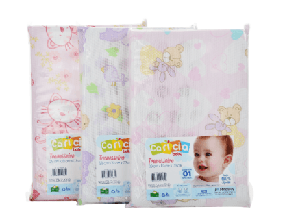 TRAVESSEIRO CARÍCIA ESTAMPADO # 1622 - MINASREY