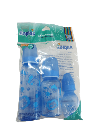 KIT MAMADEIRA COLOR -  3 UNIDADES - 60ML - 140ML - 240ML # 3515 - PETITA