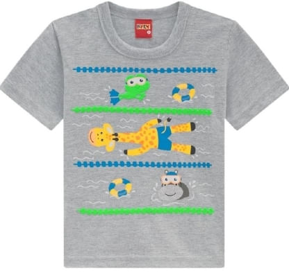 CAMISETA MASCULINA - INFANTIL -  TAMANHO 1 # 111833 - KYLY