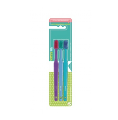 COMBO KESS KIDS BASIC DE ESCOVAS - 3 UNIDADES # 2581 - RICCA MAESTRAL