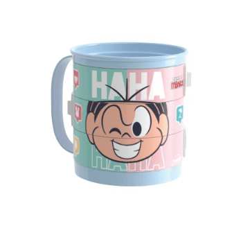 CANECA DIVERTIDA - TURMA DA MÔNICA - 360ML # 14569 - PLASUTIL