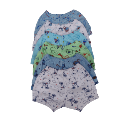 KIT SHORT ESTAMPADO - 6 UNIDADES # 343 - TOP CHOT