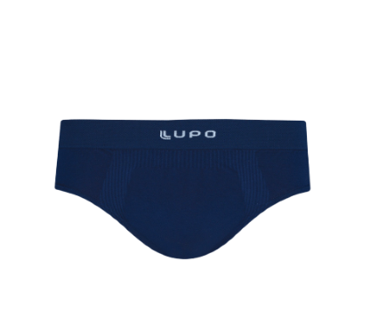 CUECA SLIP SEM COSTURA - TAMANHO  P AO GG # 00681001-02800 - LUPO