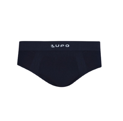 CUECA SLIP SEM COSTURA -TAMANHO P AO GG # 00681001-09990 - LUPO