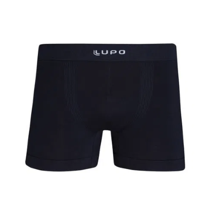 CUECA BOXER SEM COSTURA - TAMANHO P AO XG # 00661001-09990 - LUPO