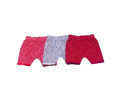 KIT SHORTS SARUEL - 3 UNIDADES - TAMANHO P AO G # 4083N - KORTE REKORTE