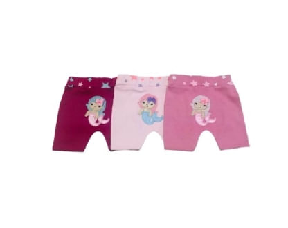 KIT SHORTS SARUEL - 3 UNIDADES - TAMANHO P AO G # 4087N - KORTE REKORTE
