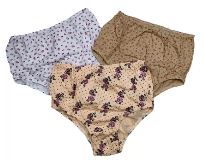 KIT CALCINHA ESTAMPADA - 3 UNIDADES - TAMANHO P AO G# 1500 - KELLYNHA