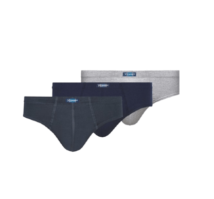 CUECA SLIP COM 3 - TAMANHO P AO EG # 7002 - TORP
