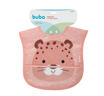 BABADOR COM BOLSO ONCINHA # 15342 - BUBA
