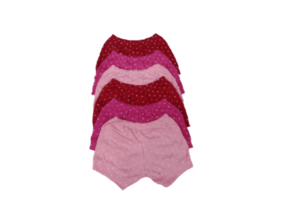 KIT SHORTS POÁ - 6 UNIDADES - TAMANHO P AO G# 440 - TOP CHOT