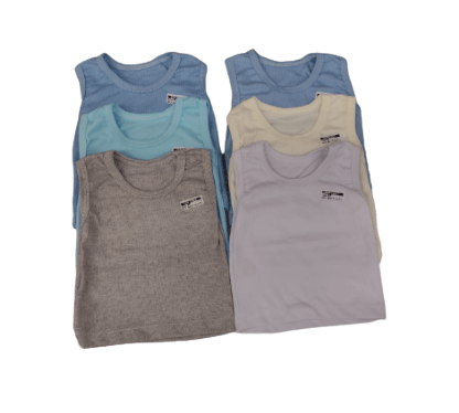 KIT CAMISETA REGATA LISA - 6 UNIDADES # 401 - TOP CHOT