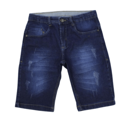 BERMUDA JEANS - MASCULINO - TAMANHO 10 AO 16 # 1404016 - CLUBE DO DOCE