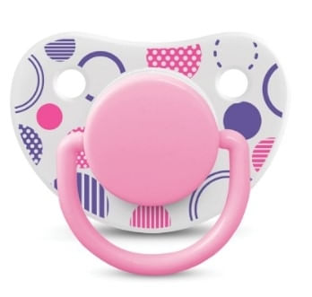 CHUPETA BICO ORTO SILICONE - TAMANHO 1 # 00073 - A.M.(BABY LOO)