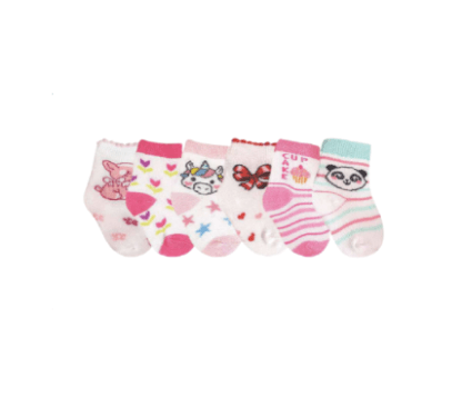 KIT MEIA FEMININA - 6 PARES # 0723 - DELOS (YOU)
