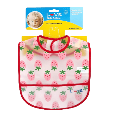 BABADOR DE PLÁSTICO ESTAMPADO # 8927 - BABY FIRST