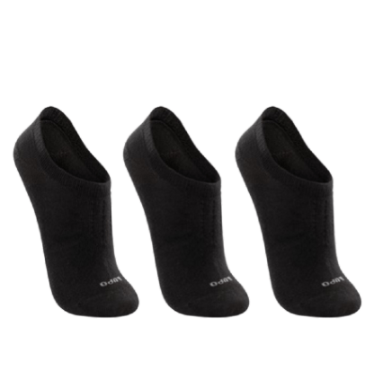 KIT MEIA SAPATILHA -  3 PARES - TAMANHO 33 AO 48 # 03270-089 - LUPO