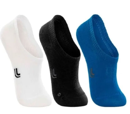 KIT MEIA KIDS INVISIVEL - TAMANHO 24 AO 35 - 3 UNIDADES # 02270-089 - LUPO