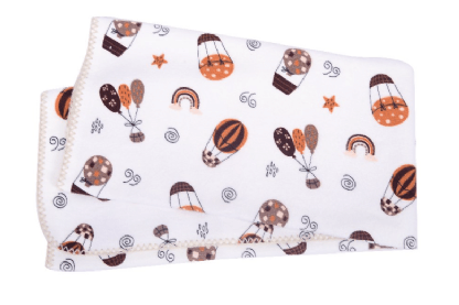 COBERTOR ESTAMPADO - 70CMX90CM - CAPADÓCIA # 355207 - MINASREY