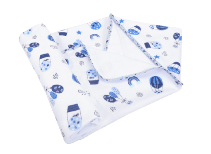 COBERTOR COM CAPUZ ESTAMPADO - 90CMX110CM - CAPADÓCIA # 355404 - MINASREY