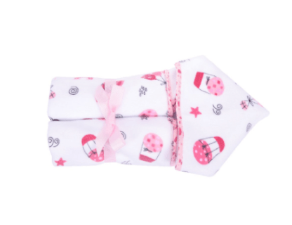 COBERTOR COM CAPUZ ESTAMPADO - 90CMX110CM - CAPADÓCIA # 355405 - MINASREY
