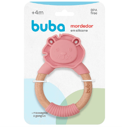 MORDEDOR EM SILICONE LEÃO # 15649 - BUBA