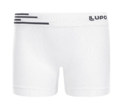 CUECA BOXER INFANTIL MICROFIBRA - TAMANHO P AO GG # 00132-002 - LUPO