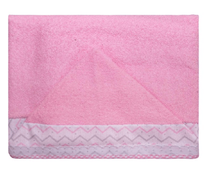 TOALHÃO COM CAPUZ -  BUBLIM POP CHEVRON # 760611 - INCOMFRAL