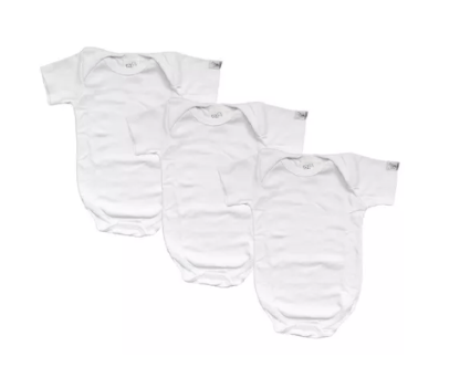 KIT BODY MANGA CURTA EM SUEDINE - 3 UNIDADES - TAMANHO P AO G # 300887 - MAFESSONI