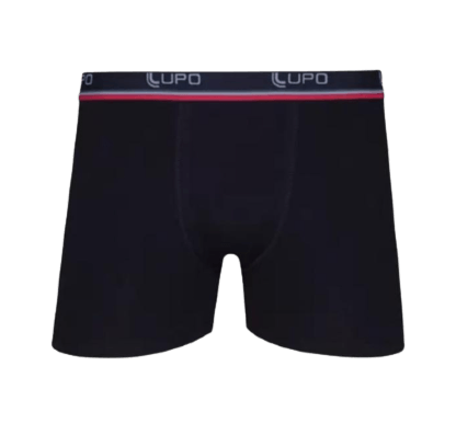 CUECA BOXER COTTON - TAMANHO P AO GG # 00523-003 - LUPO