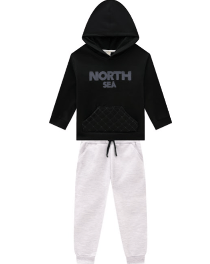 CONJUNTO INFANTIL - MASCULINO - TAMANHO 4 AO 8 # 14755 - MILON
