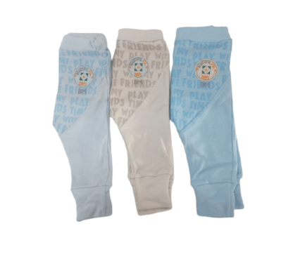 KIT CALÇA PÉ REVERSIVEL SUEDINE - 3 UNIDADES - TAMANHO RN AO G # 8364K - BICHO MOLHADO