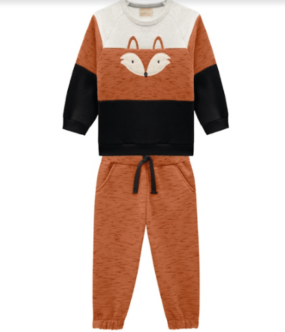 CONJUNTO INFANTIL - MASCULINO - TAMANHO 4 AO 8 # 14683 - MILON