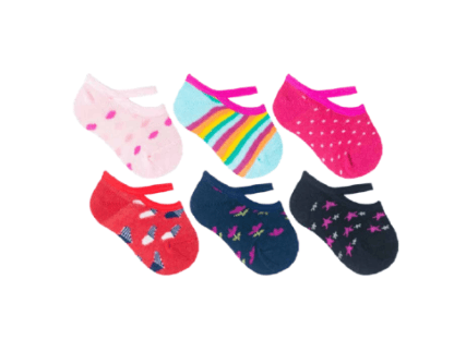 MEIA SAPATILHA  DIVERTIDA - TAMANHO RN E PP # 01042 - RIKAM